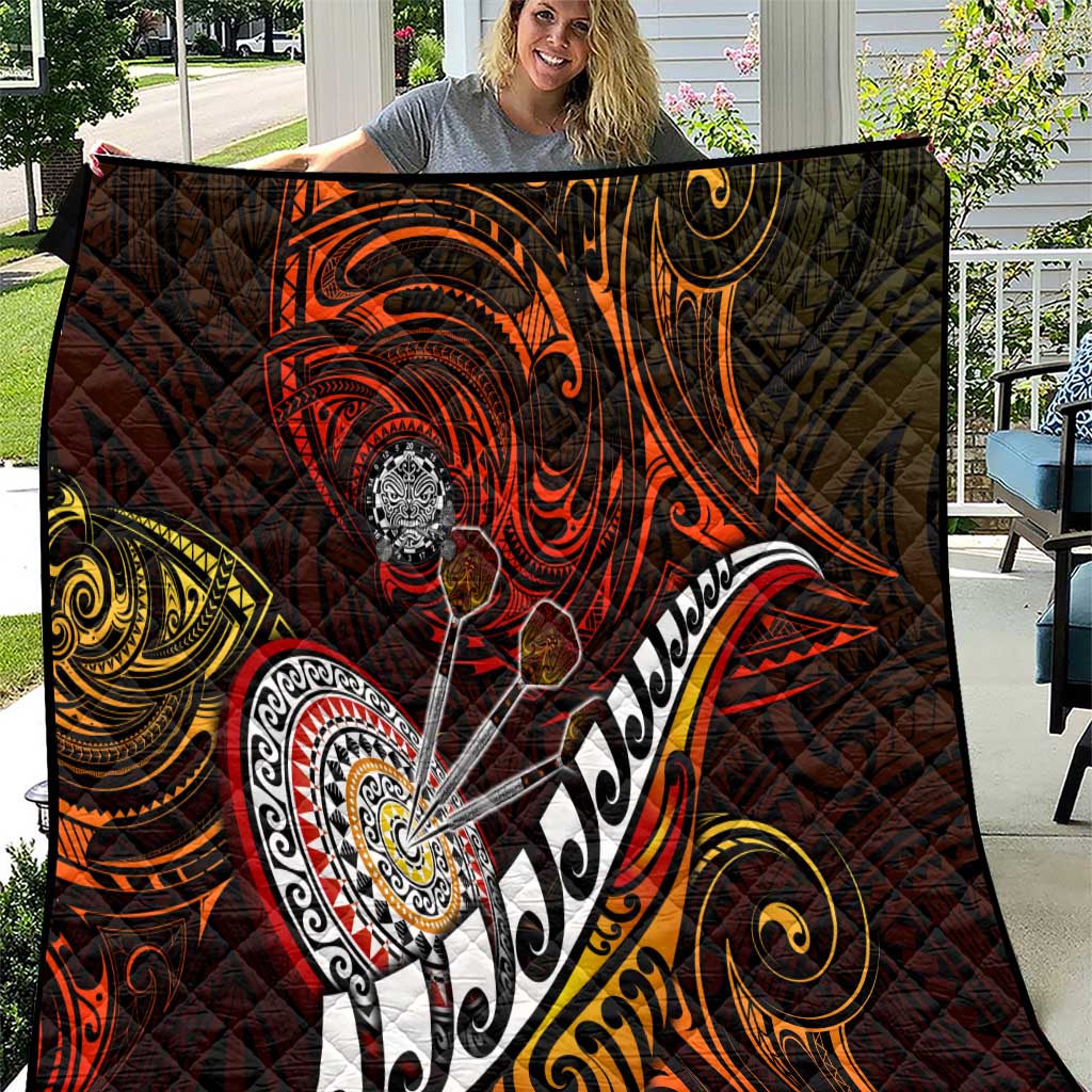 Fern Maori Darts Quilt New Zealand Darts