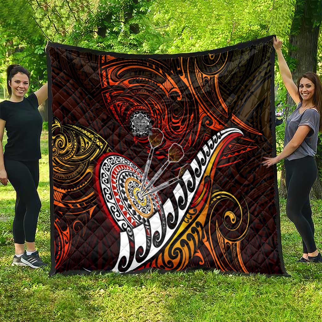 Fern Maori Darts Quilt New Zealand Darts