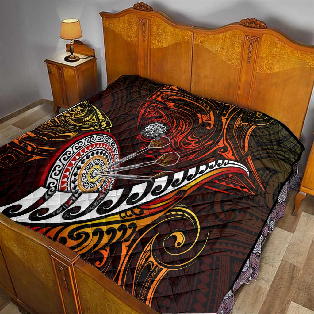 Fern Maori Darts Quilt New Zealand Darts