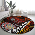 Fern Maori Darts Round Carpet New Zealand Darts