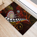 Fern Maori Darts Rubber Doormat New Zealand Darts