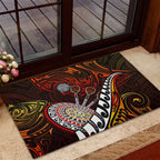 Fern Maori Darts Rubber Doormat New Zealand Darts