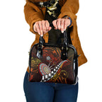 Fern Maori Darts Shoulder Handbag New Zealand Darts