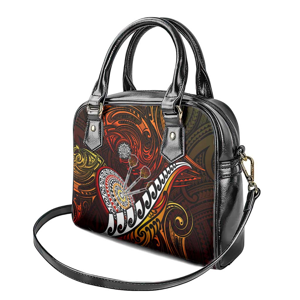 Fern Maori Darts Shoulder Handbag New Zealand Darts