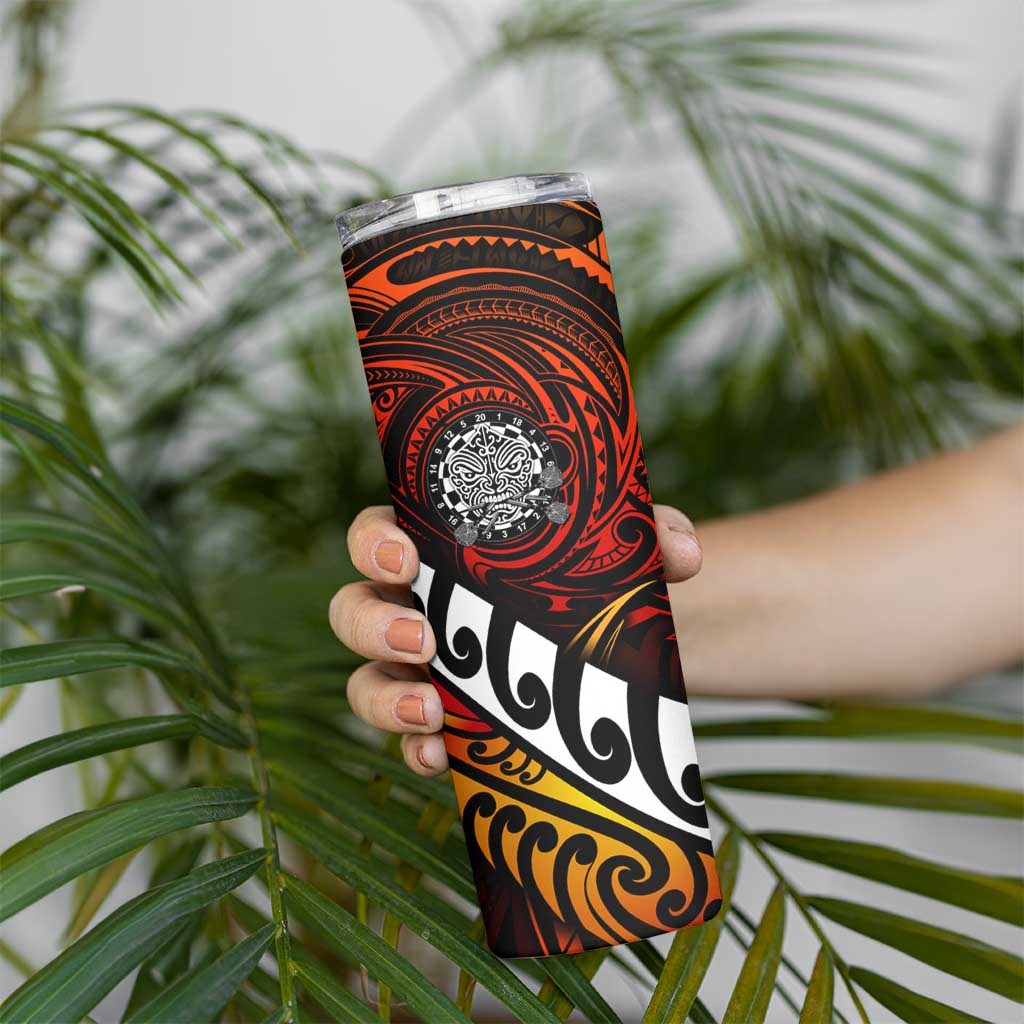 Fern Maori Darts Skinny Tumbler New Zealand Darts