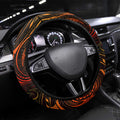 Fern Maori Darts Steering Wheel Cover New Zealand Darts