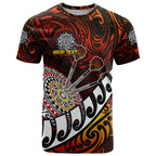 Personalised Fern Maori Darts T Shirt New Zealand Darts