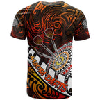 Personalised Fern Maori Darts T Shirt New Zealand Darts