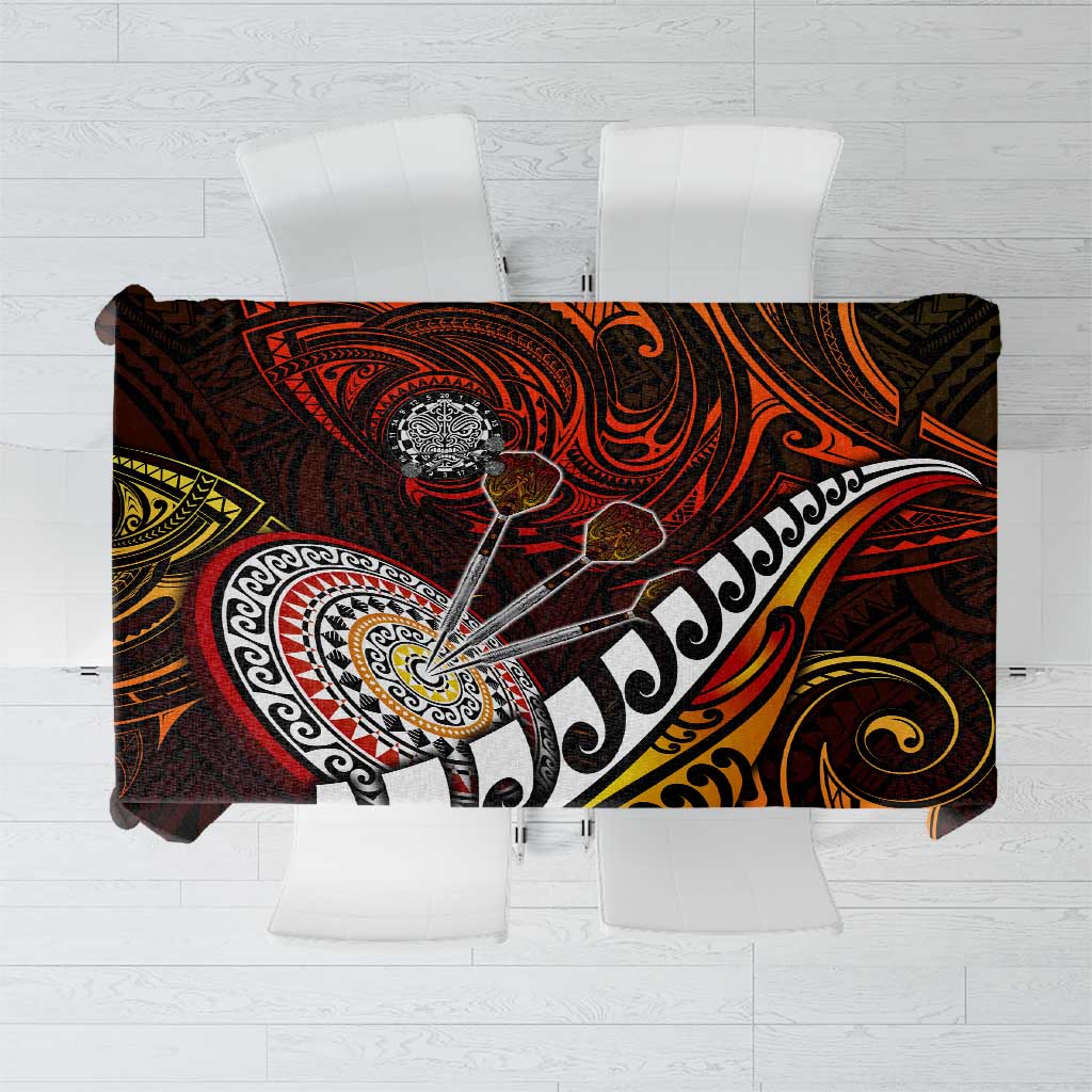 Fern Maori Darts Tablecloth New Zealand Darts