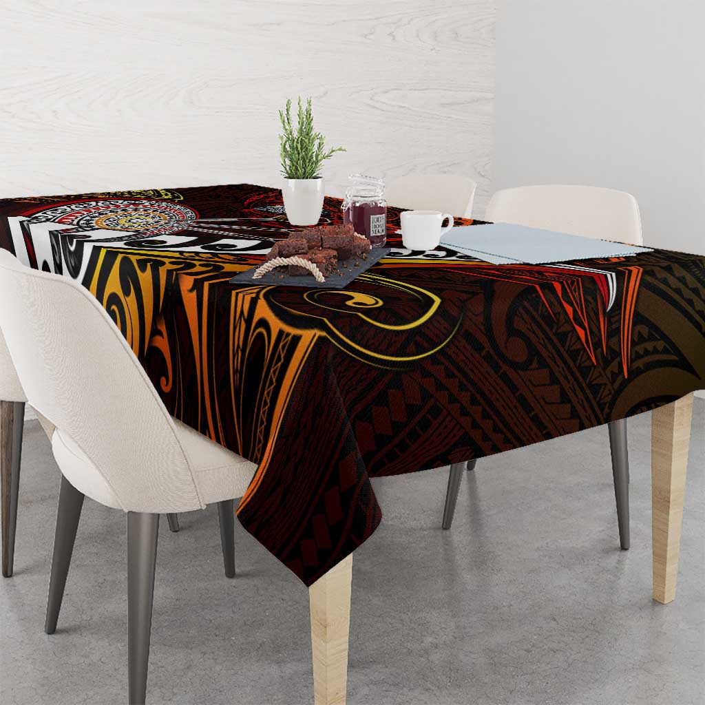 Fern Maori Darts Tablecloth New Zealand Darts