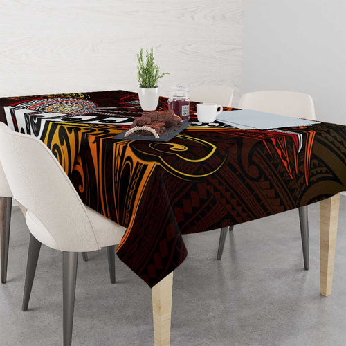 Fern Maori Darts Tablecloth New Zealand Darts