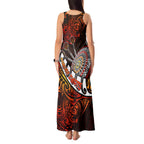 Personalised Fern Maori Darts Tank Maxi Dress New Zealand Darts