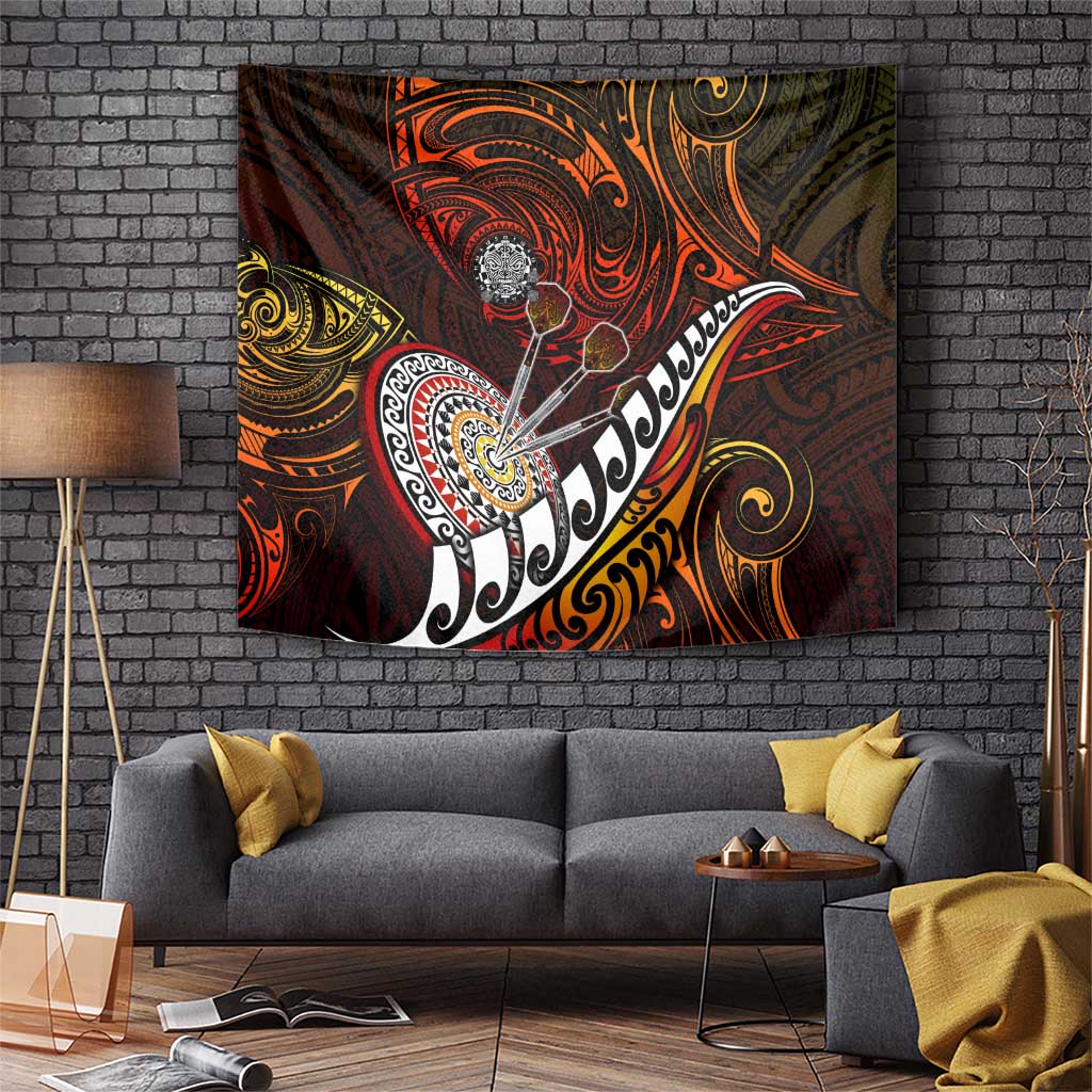 Fern Maori Darts Tapestry New Zealand Darts