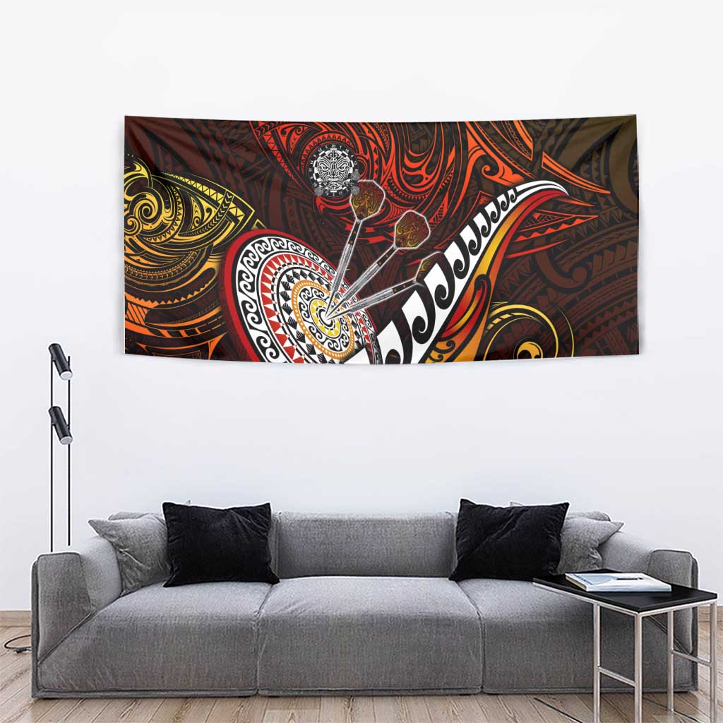 Fern Maori Darts Tapestry New Zealand Darts