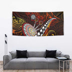 Fern Maori Darts Tapestry New Zealand Darts