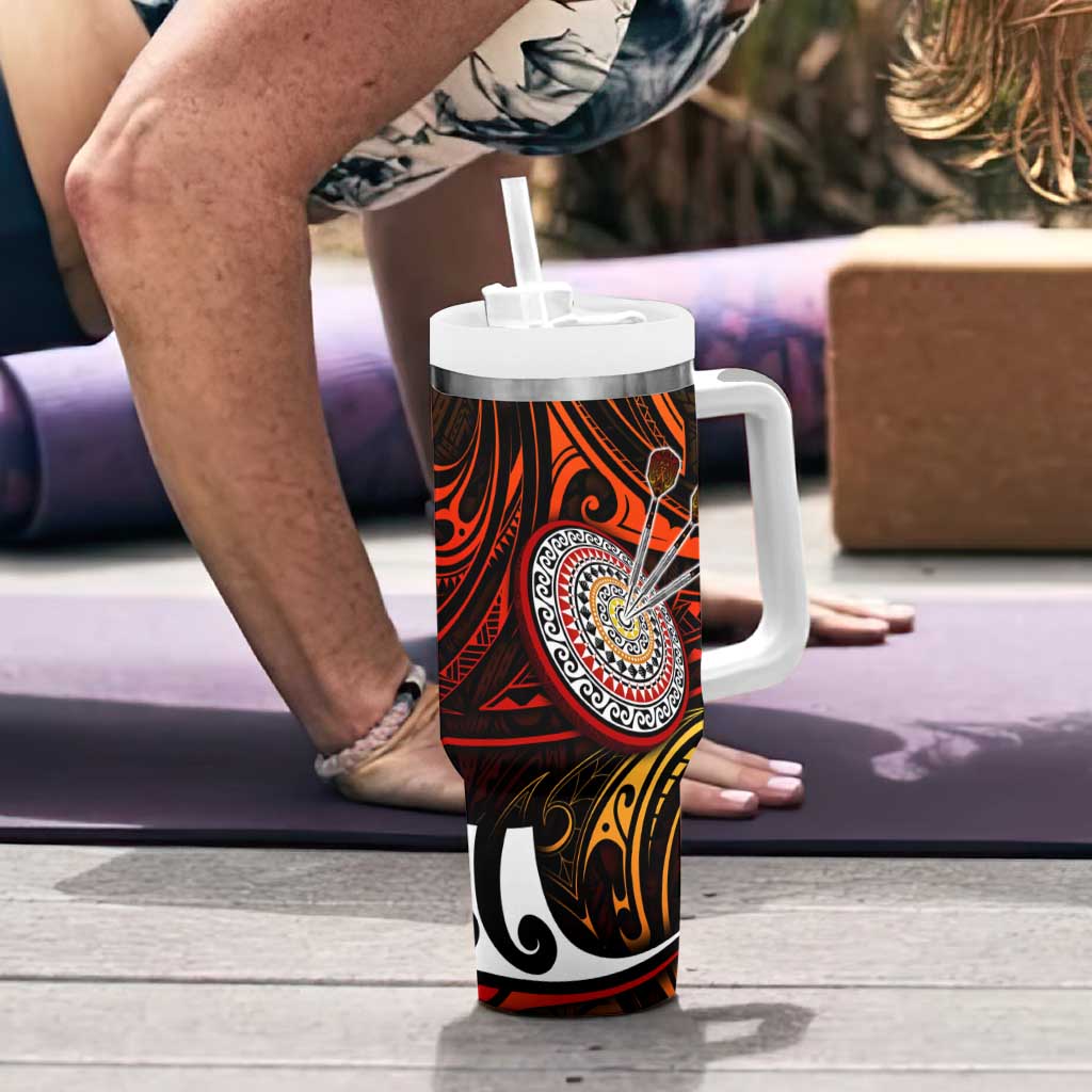 Fern Maori Darts Tumbler With Handle New Zealand Darts