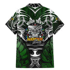 Personalised Warriors Maori Darts Family Matching Mermaid Dress and Hawaiian Shirt New Zealand Darts Silver Fern