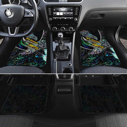 New Zealand Darts Car Mats NZ Paua Shell Maori Fern