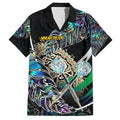 Personalised New Zealand Darts Hawaiian Shirt NZ Paua Shell Maori Fern