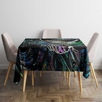 New Zealand Darts Tablecloth NZ Paua Shell Maori Fern