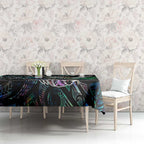 New Zealand Darts Tablecloth NZ Paua Shell Maori Fern