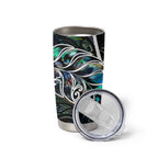 New Zealand Darts Tumbler Cup NZ Paua Shell Maori Fern