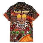 Merry Christmas Wests Tigers Family Matching Mermaid Dress and Hawaiian Shirt Aboriginal Santa Rugby Mascot - The Tigers