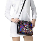 Merry Christmas Sydney Roosters Shoulder Handbag Aboriginal Santa Rugby Mascot - Tricolours