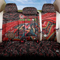 Merry Christmas Dragons Back Car Seat Cover Aboriginal Santa Rugby Mascot - St George Illawarra