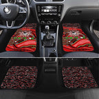 Merry Christmas Dragons Car Mats Aboriginal Santa Rugby Mascot - St George Illawarra