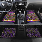 Merry Christmas Storm Car Mats Aboriginal Santa Rugby Mascot - Melbourne