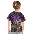 Merry Christmas Storm Kid T Shirt Aboriginal Santa Rugby Mascot - Melbourne