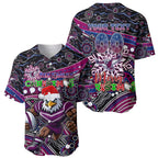 Merry Christmas Manly Warringah Sea Eagles Baseball Jersey Aboriginal Santa Rugby Mascot - Silvertails