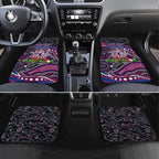 Merry Christmas Manly Warringah Sea Eagles Car Mats Aboriginal Santa Rugby Mascot - Silvertails