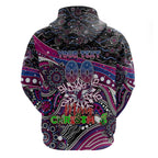 Merry Christmas Manly Warringah Sea Eagles Hoodie Aboriginal Santa Rugby Mascot - Silvertails