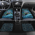 Merry Christmas Sharks Car Mats Aboriginal Santa Rugby Mascot - Cronulla Sutherland