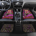 Merry Christmas Broncos Car Mats Aboriginal Santa Rugby Mascot - Brisbane