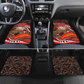 Merry Christmas Dolphins Car Mats Aboriginal Santa Rugby Mascot - Redcliffe