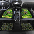 Merry Christmas Raiders Car Mats Aboriginal Santa Rugby Mascot - Canberra