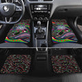 Merry Christmas New Zealand Warriors Car Mats Aboriginal Santa Rugby Mascot