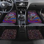 Merry Christmas AFL Adelaide Crows Car Mats Aboriginal Santa Football Mascot