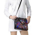 Merry Christmas AFL Adelaide Crows Shoulder Handbag Aboriginal Santa Football Mascot