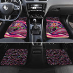 Merry Christmas AFL Brisbane Lions Car Mats Aboriginal Santa Football Mascot