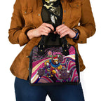 Merry Christmas AFL Brisbane Lions Shoulder Handbag Aboriginal Santa Football Mascot