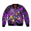Merry Christmas AFL Fremantle Freo Bomber Jacket Aboriginal Santa Football Mascot
