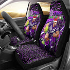 Merry Christmas AFL Fremantle Freo Car Seat Cover Aboriginal Santa Football Mascot