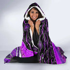 Merry Christmas AFL Fremantle Freo Hooded Blanket Aboriginal Santa Football Mascot