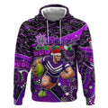 Merry Christmas AFL Fremantle Freo Hoodie Aboriginal Santa Football Mascot