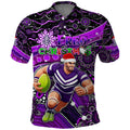 Merry Christmas AFL Fremantle Freo Polo Shirt Aboriginal Santa Football Mascot