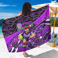 Merry Christmas AFL Fremantle Freo Sarong Aboriginal Santa Football Mascot